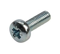 Machine Screws/Bolts A2 Stainless Steel Pozi Pan Head Mch Screw M8 8mm x 25mm (Pack of 50)