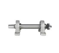 Machine Spindle Bearing Seat Pulley Bench Woodworking Rotary Lathe DIY Bead Machine Chuck(Type7)