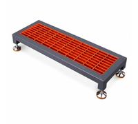Machine Step Platform Anti-Slip Workstand | Heavy steel frame, non-slip tread, stable base, workshop safety step, industrial duty platform(Style A 105.5x35.7x15cm)