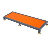 Machine Step Platform Anti-Slip Workstand | Heavy steel frame, non-slip tread, stable base, workshop safety step, industrial duty platform(Style G 155.5x55.8x15cm)