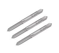 Machine Tap 10-32 UNF Thread Pitch 2A Class 3 Flutes High Speed Steel 3pcs