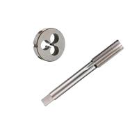 Machine Thread Right Hand Threading Die, M1-M12 Right Hand Metric Tap and Die Tool Kit, Pack of 2(M1.4x0.3)