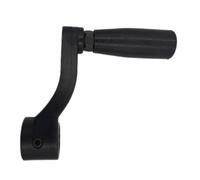 Machine Tool Crank Handle - Black Replacement Crank Handle | Bolts to Secure Swivel Handle Opening 12mm and 14mm Hand Crank for Embedded Devices Black Hand for Manual Operation