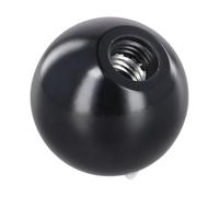 Machine Tool Handle Ball Nut for Lathe and Mechanical Equipment, Glass Manufacturing, Food Processing, Woodworking and Pharmaceutical Machinery (M12-40 iron black)