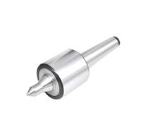 Machine Tool Live Center MT1 MT2 MT3 Thimble Rotary Center, Tip Lathe Movable Cone Cutter for Milling Machine(Deep Silver,3)