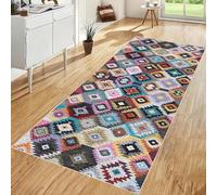 Machine Washable Carpet Runner for Hallway Rubber Backed Long Hallway Hall Runner Narrow Rugs 40 x 100 cm Long Entrance Runner Rug Floor Carpet Runners for Hallways Kitchen Laundry Room Area Rug