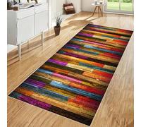 Machine Washable Carpet Runner for Hallway Rubber Backed Long Hallway Hall Runner Narrow Rugs 40 x 80 cm Long Entrance Runner Rug Floor Carpet Runners for Hallways Kitchen Laundry Room Area Rug