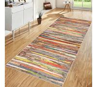 Machine Washable Carpet Runner for Hallway Rubber Backed Long Hallway Hall Runner Narrow Rugs 80 x 200 cm Long Entrance Runner Rug Floor Carpet Runners for Hallways Kitchen Laundry Room Area Rug