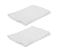 Machine Washable Filter Bag for LA Spas For Aqua, Non-Woven Sock Filter Replacement for Hot TUBs Spa Equipment, Efficient Dirt Capture for Clear Water, White, 1 or 2(2pcs)