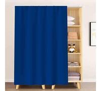 Machine Washable Soft Dustproof Wardrobe Curtain - Stylish Kitchen & Shoe Cabinet Drapes Versatile Home Decor Shadow Protection & Shelving Solution for Modern Interiors