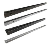 Machine Wheel Rack Gear Box 1.25M Straight Black Oblique Rack Machinery Transmission Rack Accessories 1Pcs(Right helical 1400mm)
