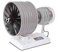 Machine Works Build Your Own Jet Engine Toy - Replica Model Building Kit - Features Sounds and Illumination, 40+ Pieces, 10+ Years