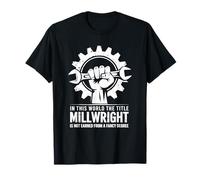 Machinery Machinist Quotes for Machine Mechanic Millwright T-Shirt
