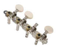 Machines Tuners Pegs Tuning Key With White Pearl Knobs 4L+4R For Mandolin Guitar String Tuning Pins