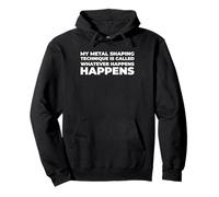 Machining Metalworking Precision Engineering Lathe Operator Pullover Hoodie