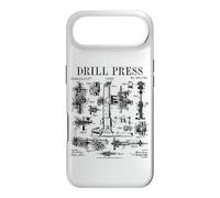 Machinist Carpenter Drill Press Woodworking Vintage Patent Case for iPhone Air