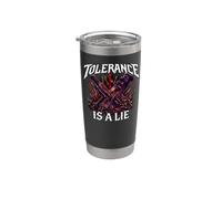 Machinist CNC Operator Tolerance is A Lie Stainless Steel Insulated Tumbler
