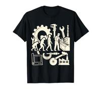 Machinist Evolution Precision Manufacturing T-Shirt