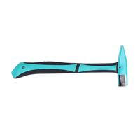Machinist Hammer Carbon Steel TPR Handle Multi Functional Forging Hammer Locksmith Engineers Woodworkers (Small Size for Curved Handle)