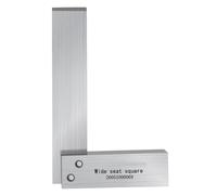 Machinist Square 4 x 2.5 Inch 90 Degree Precision Square Harden Carbon Steel Engineer Wide Base Ruler LType Right Angle Ruler Tool