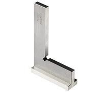 Machinist Square 90º Right Angle Ground Steel Hardened Precision Angle Ruler Engineer Square with Seat 75x50mm