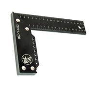 Machinist Square, Carpenter's Square - Right Angle Ruler L-Squares Multifunctional Carpenter's Tools - Metal Ruler, Straight Edge Tool, Square Tool for Craft Enthusiasts