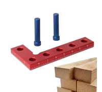 Machinist Square Edge Center Finder - 90 Degree Woodworking Square, Fast Mark Center Locator, Easy to Read Multipurpose Woodworking Tool | Sea Gauge