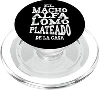 Macho Alfa Lomo Plateado PopSockets PopGrip for MagSafe
