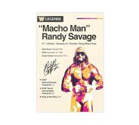 Macho Man Randy Savage Poster Canvas Poster Bedroom Decor Landscape Office Room Decor Gift 12x18inch(30x45cm)