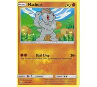 Machop 62/145 Common Pokemon Card (SM Guardians Rising) + 1x TitanCards® Toploader