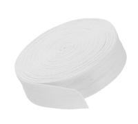 MACHSWON 1"/2.5cm Cotton Twill Tape 10 Yards Cotton Ribbon Bias Binding Tape Herringbone Webbing Trim for Sewing Gift Wrapping Craft DIY White