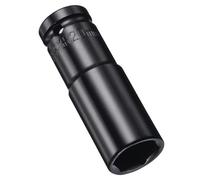 MACHSWON 1/2 Inch Drive - 20mm Deep Impact Socket with 6 Point Design, Heat-Treated Cr-V Steel 78mm Length, Metric Sizes