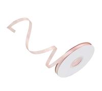 MACHSWON 1/4 inch Satin Ribbon, 25 Yards Craft Fabric Ribbon for Gift Wrapping Crafts Flower Bouquet Hair Bows Wedding Party Decoration Peach Pink