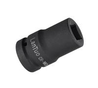 MACHSWON 1 Inch Drive - 21mm Deep Impact Socket with 6 Point Design, Heat-Treated Cr-V Steel 80mm Length, Metric Sizes