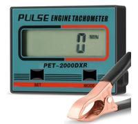 MACHSWON 100-30000RPM Chainsaw Tachometer Tach Gauge Digital Display Pulse Speedometer for Chain Saw Cropper Generator Lawn Mower RV ATV Dirt Bike Motocross Boat