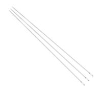 MACHSWON 100mmx0.4mm Stainless Steel Long Straight Sewing Needles Embroidery Beading Needles for DIY Craft Yarn 50Pcs
