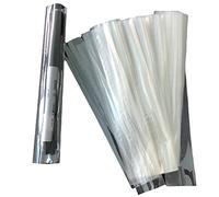 MACHSWON 100pcs Shrink Wrap Bags PVC Clear Heat Shrink Wrap 2.6cmx14.8cm Double Port Double Port Heat Shrinkable Film Bag For Packaging Soap Shoes Candles Small Gifts Handmade DIY Crafts