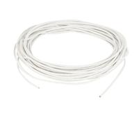 MACHSWON 10M/33ft 1㎡ GN500 Mica Silicone Tinned Copper Weaving Thread Fire-Resistant Conductor High Temperature Wire Cable