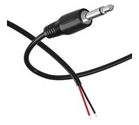 MACHSWON 1Pcs 6FT Replacement 3.5mm Male Plug to Bare Wire Open End TS 2 Pole Mono 1/8" 3.5mm Plug Jack Connector Audio Cable Repair