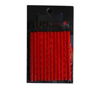 MACHSWON 2 pack of Bicycles Reflective Spokes Mountain Bike Colorful Warning Reflective Strip Bicycle Wind and Fire Wheel Steel Wire Reflective Strip Red