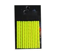 MACHSWON 2 pack of Bicycles Reflective Spokes Mountain Bike Colorful Warning Reflective Strip Bicycle Wind and Fire Wheel Steel Wire Reflective Strip Yellow