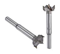 MACHSWON 2 PCS Forstner Drill Bits Tungsten Carbide Wood Hole Saw Opener Drill Bit 20mm+21mm Woodworking Drilling Boring Bit Cutter