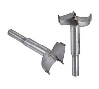 MACHSWON 2 PCS Forstner Drill Bits Tungsten Carbide Wood Hole Saw Opener Drill Bit 38mm+40mm Woodworking Drilling Boring Bit Cutter