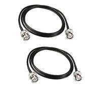 MACHSWON 2 PCS RG174 Coaxial Cable with BNC Male to BNC Male Connectors Low Loss Coax Cable 50 Ohm 36 Inch/3 Ft For CCTV,DVR,Camera,Video Signals