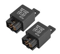 MACHSWON 2 Pcs Z1507091/4 4 Pin DC 12V 40A Relay Truck Van Motorcycle Boat Multi Purpose Automotive Relay Heavy Duty Standard Relay for Car Motor, Auto Universal Relays