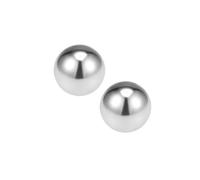 MACHSWON 20mm Steel Ball,304 Stainless,Bearing Balls,G100 Precision Balls, Ideal for Various Industries,2pcs