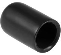 MACHSWON 20pcs Rubber End Caps 10mm ID, Vinyl Round End Cap Cover Screw Thread Protectors Tube Bolt Cap for protection of Screws Tubes Cables Wires, etc