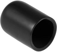 MACHSWON 20pcs Rubber End Caps 11mm ID, Vinyl Round End Cap Cover Screw Thread Protectors Tube Bolt Cap for protection of Screws Tubes Cables Wires, etc