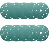 MACHSWON 20Pcs Sanding Discs Pads 150mm 15 Hole Sandpaper Hook and Loop Discs 800 Grits