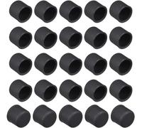 MACHSWON 20Pcs Silicone RCA Port Anti-Dust Stopper Cap Cover for Desktops Amplifiers DVDs TVs etc. Lotus Female Ports, Anti Dust Plugs Caps Covers Dustproof Plug Protector Black